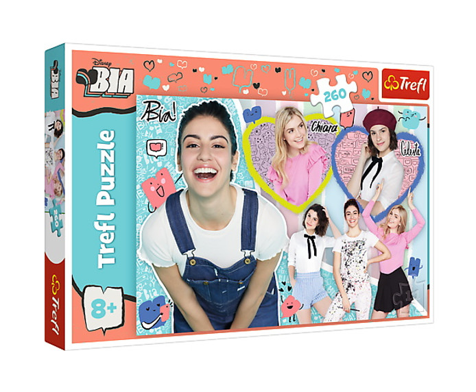 Puzzle 260el. Bia,Chiara i Celeste Puzzle 260el. Bia,Chiara i Celeste