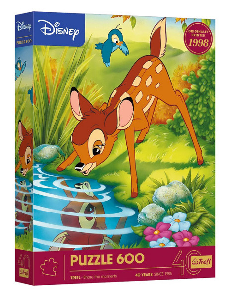 Puzzle 600 40-lecie Trefl Bambi Puzzle 600 40-lecie Trefl Bambi